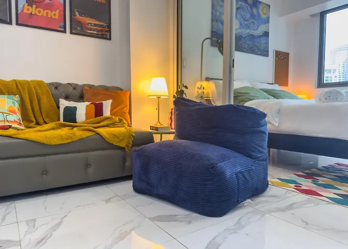 Unique And Quiet Unit In Mandaluyong Or Makati With Fast Wifi & View * Manila